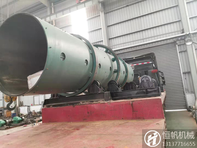 年產10萬噸有機肥顆粒生產線設備交付河北承德客戶(圖4) 河北承德轉股造粒機